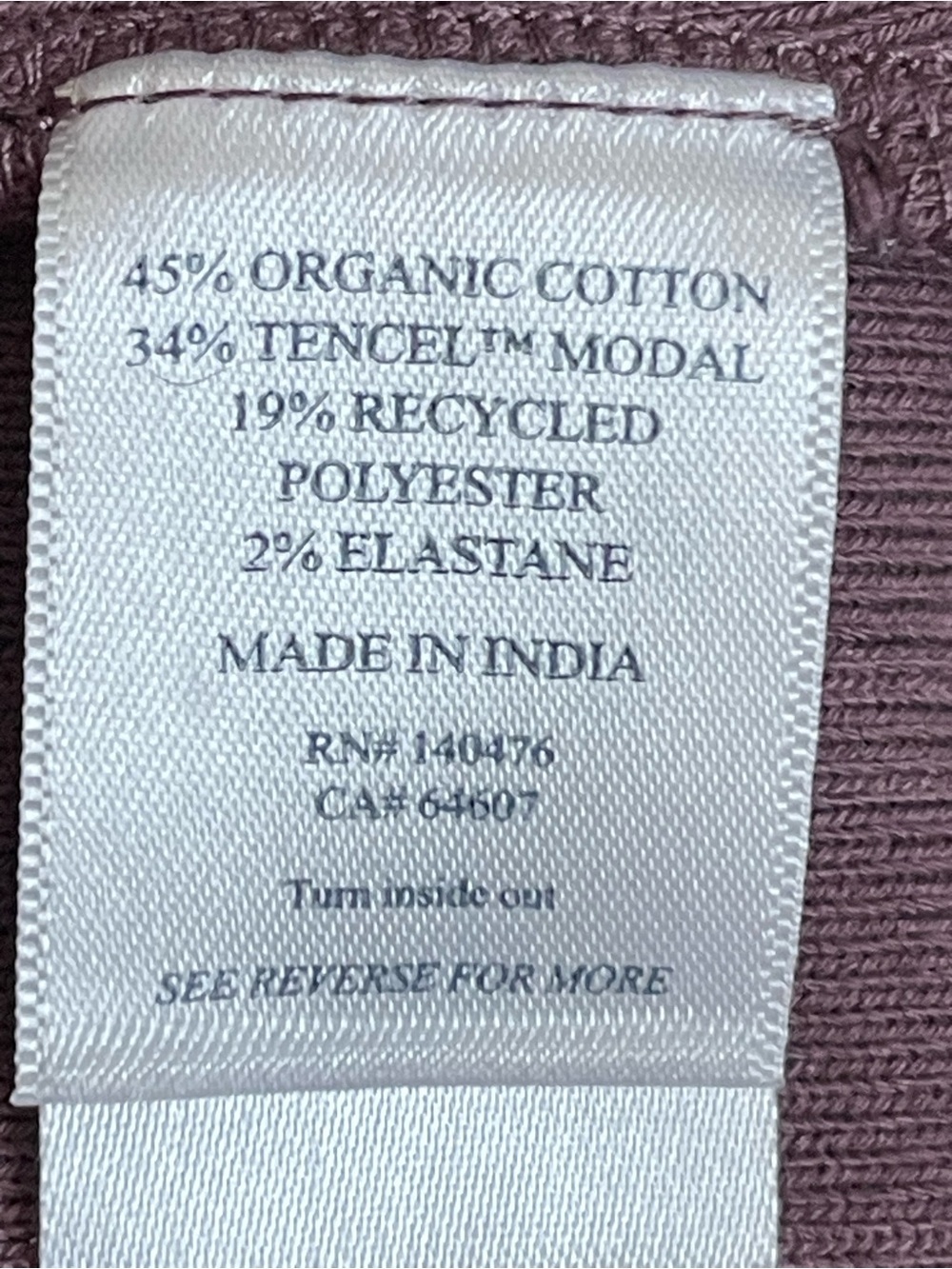 Faherty Sunday Rib Tank Top – Size Medium – Flint - Picture 4 of 7